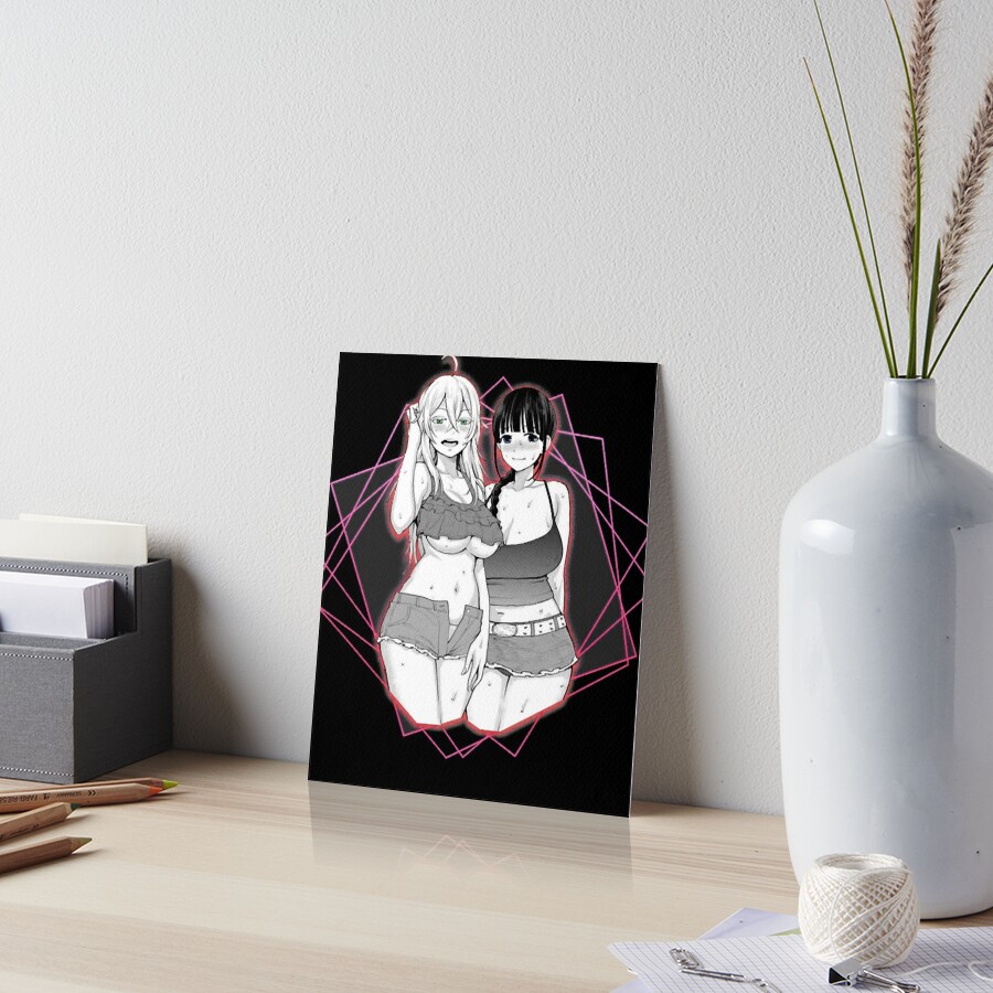 Waifu Materials Anime Sexy Girls Art Board Print For Sale By Humbleshirt Redbubble