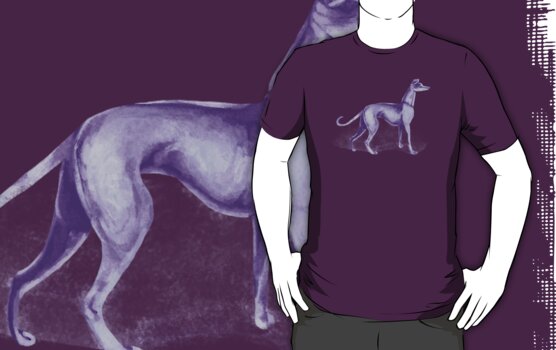 sam winchester purple dog shirt