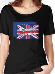 british flag t shirt women's