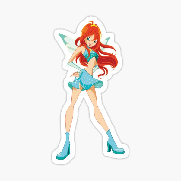 Bloom Winx Club Fairy Sticker For Sale By Milkyplanet Redbubble