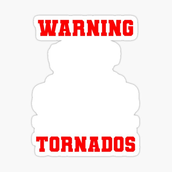 Warning I May Spontaneously Talk About Tornados Hunter Gift Sticker