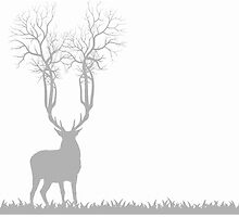 Tree Deer by UneartheDesigns
