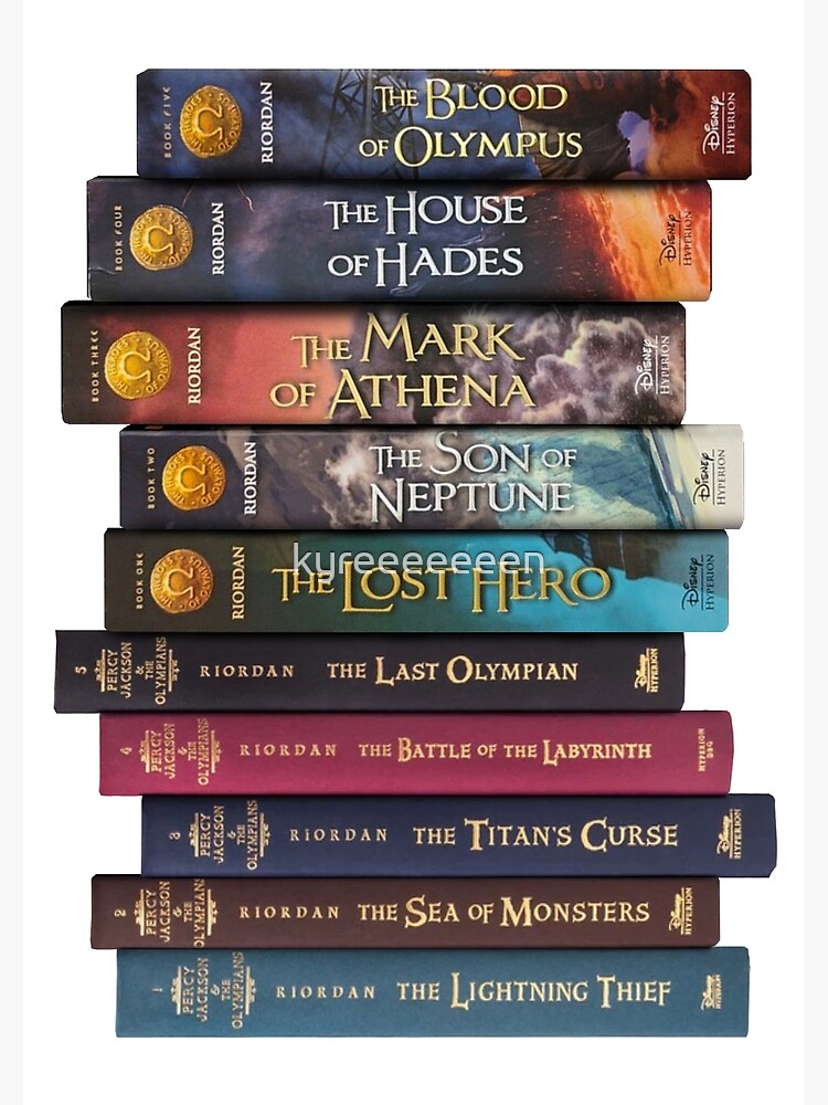 Rick Riordan S Percy Jackson Series Premium Matte Vertical Poster