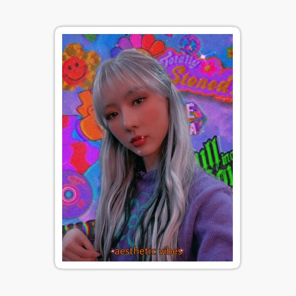 Dreamcatcher Yoohyeon Aesthetic Photo Kpop Sticker For Sale By