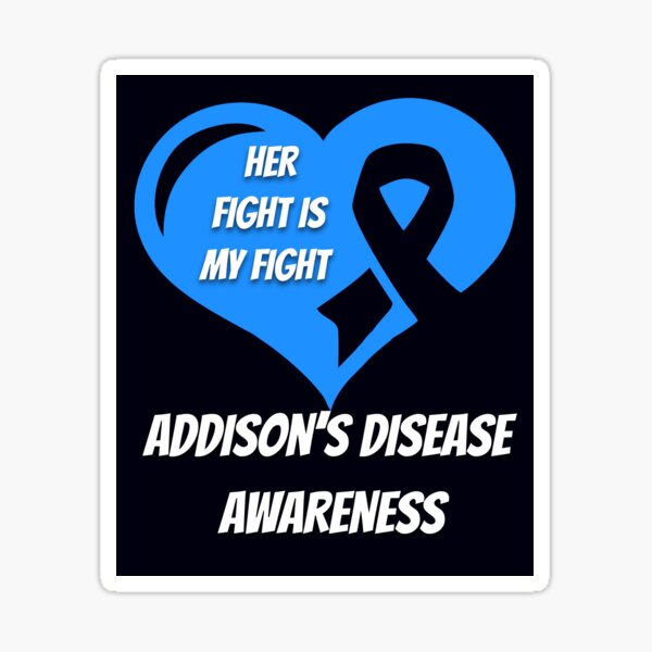 Addisons Disease Sticker By Mikevdv Redbubble