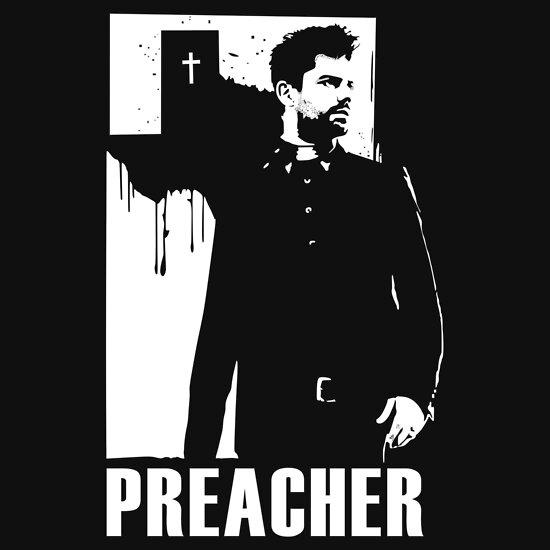 preacher comic shirt