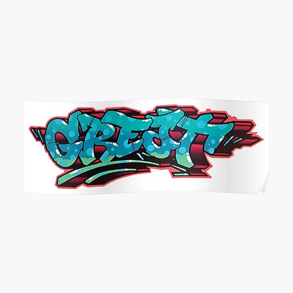 Great By Esone Urban Graffiti Street Style Poster For Sale By