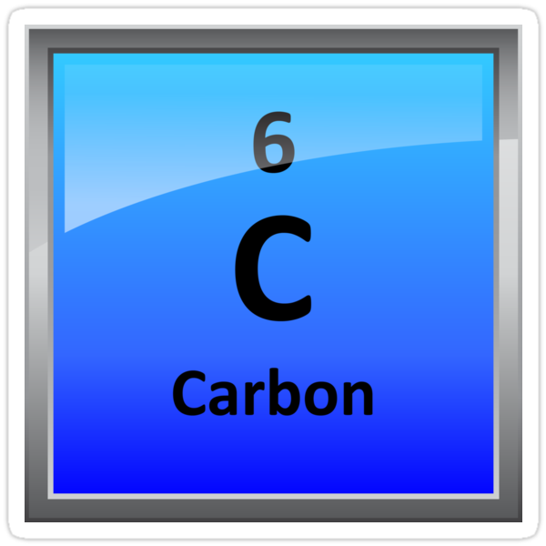 free carbon periodic table square