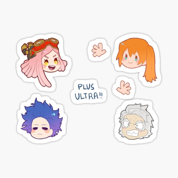 Bnha Sticker For Sale By Toifshi Redbubble