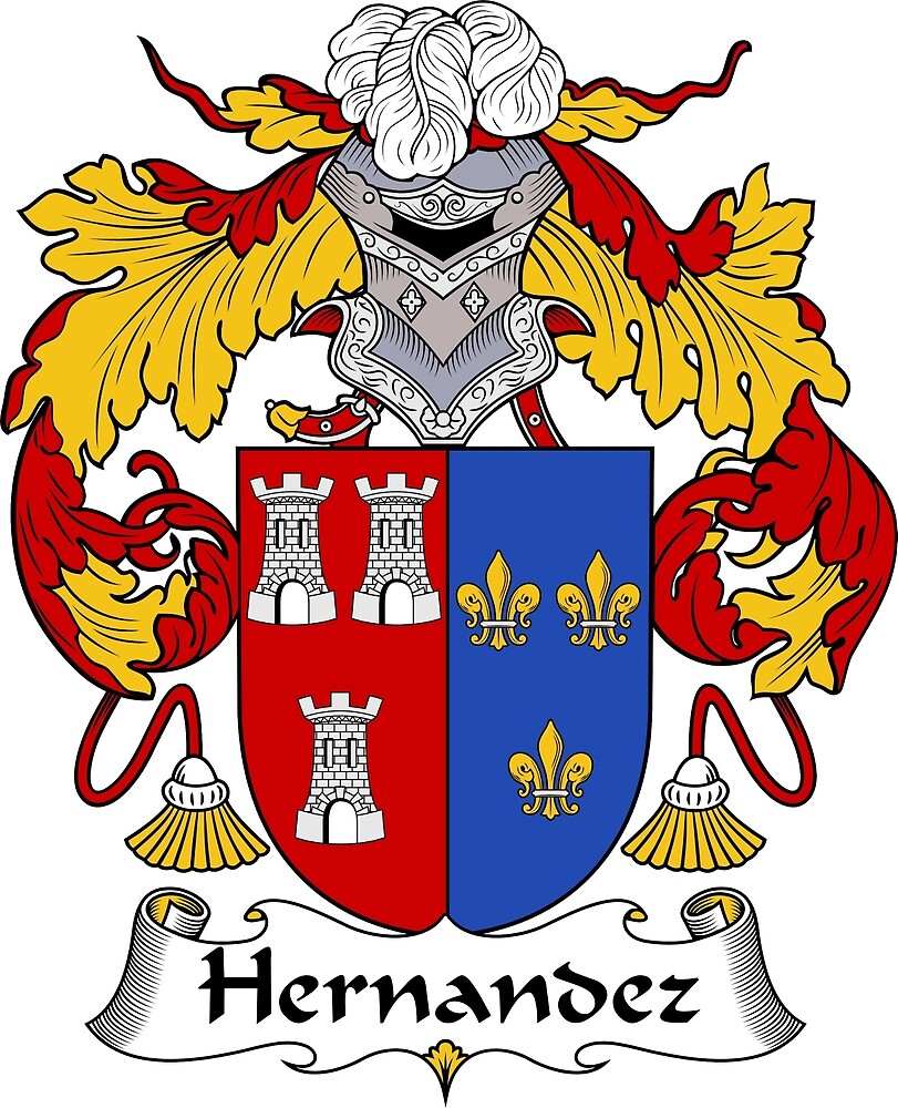 Hernandez Coat Arms Crest William Martin Hernandez Coat Arms Crest William Martin
