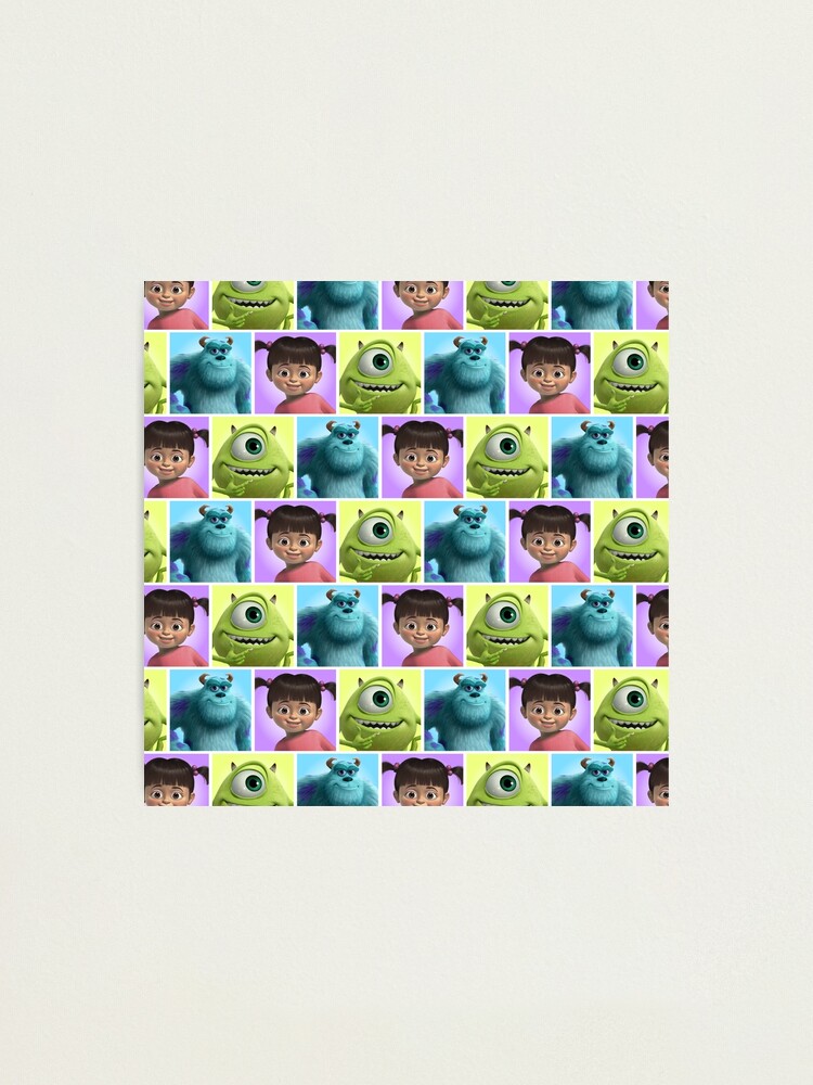 Monsters Incorporated Mike Wazowski Sully Boo Photographic Print