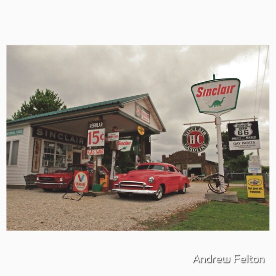 sinclair gas station t shirts