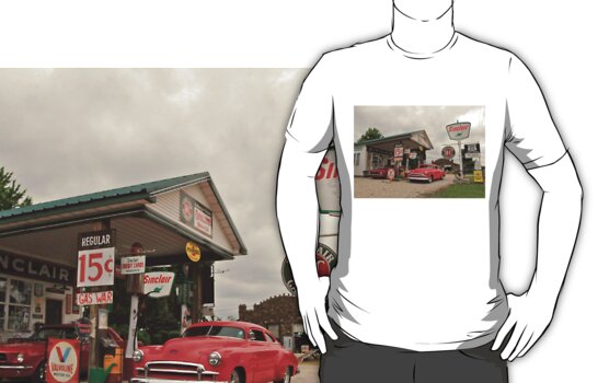 sinclair gas station t shirts