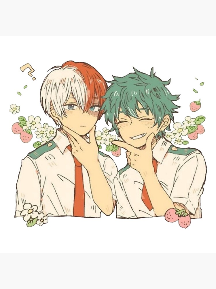 Todoroki X Deku My Hero Academia Yaoi Poster For Sale By Chanwooirl Redbubble