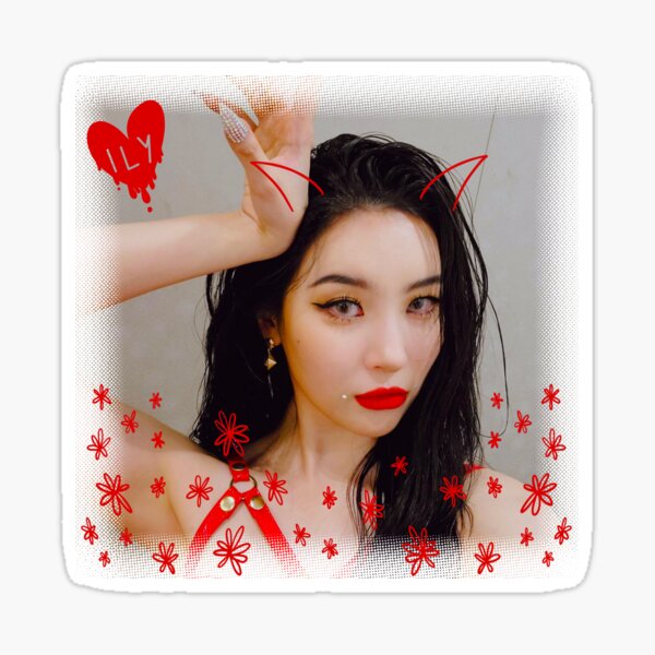 Sunmi Kpop Sticker For Sale By Kitten Minho Redbubble