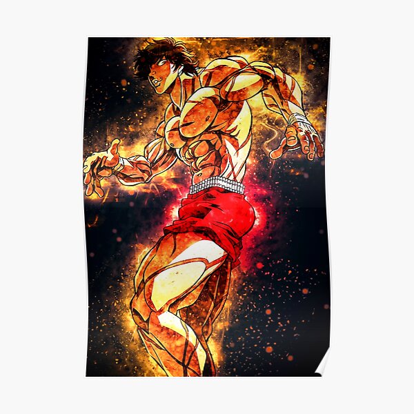 Baki Hanma Baki The Grappler Poster For Sale By Spacefoxart Redbubble