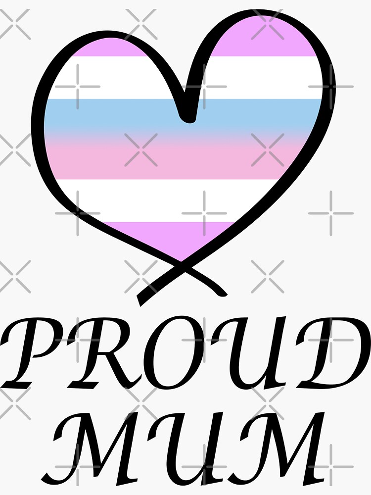 Proud Mum LGBT Gay Pride Month Intersex Flag Sticker For Sale By