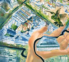 Detail - Citizen Jane's Hummingbird by F.A. Moore