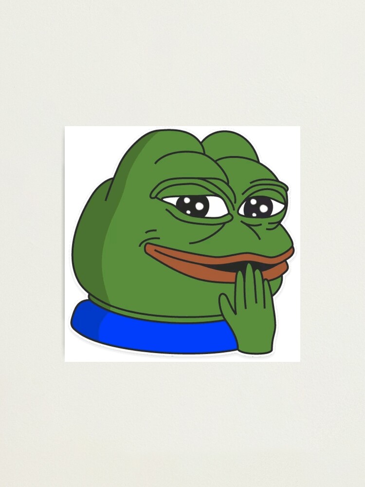 Pepe The Frog Laugh Meme Photographic Print For Sale By Alex