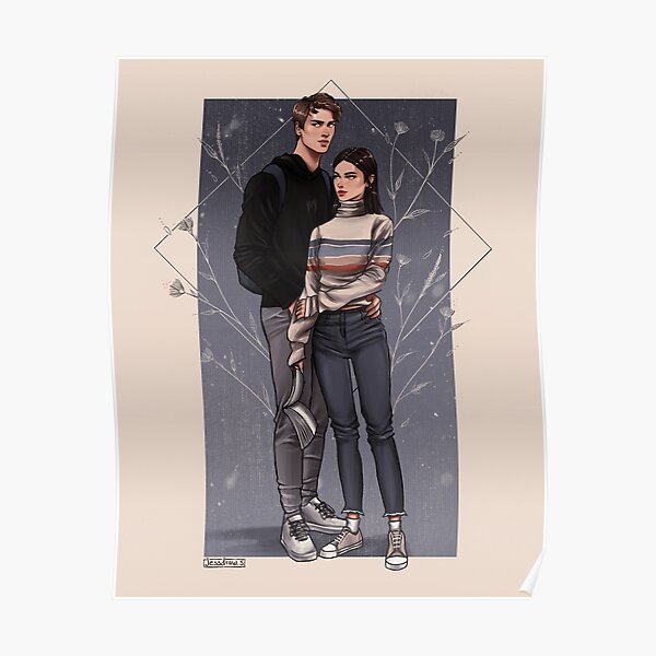 Lily And Loren Poster For Sale By Jessketchs Redbubble