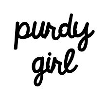 Purdy Girl by Abigail-Devon Sawyer-Parker