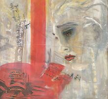 Sybil in New York (oil) by F.A. Moore