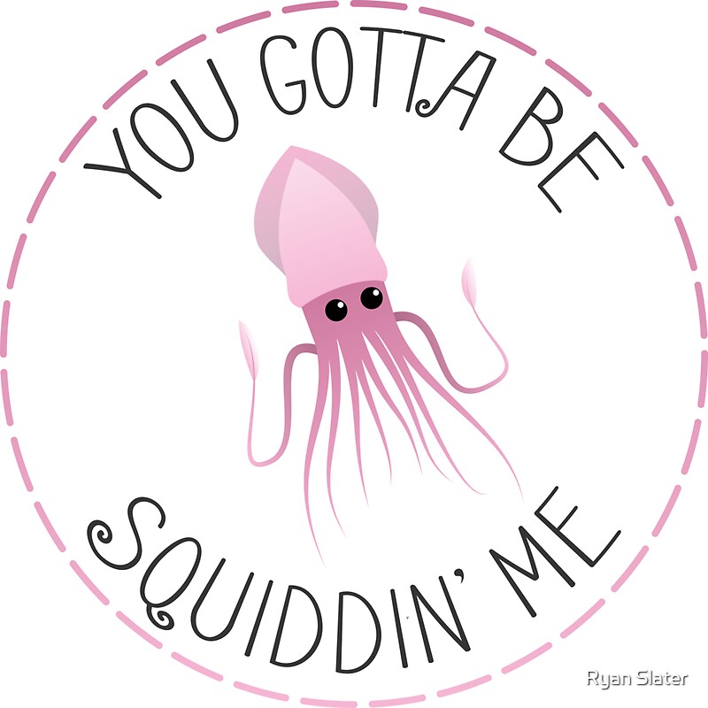 Cute Squid Stickers Redbubble