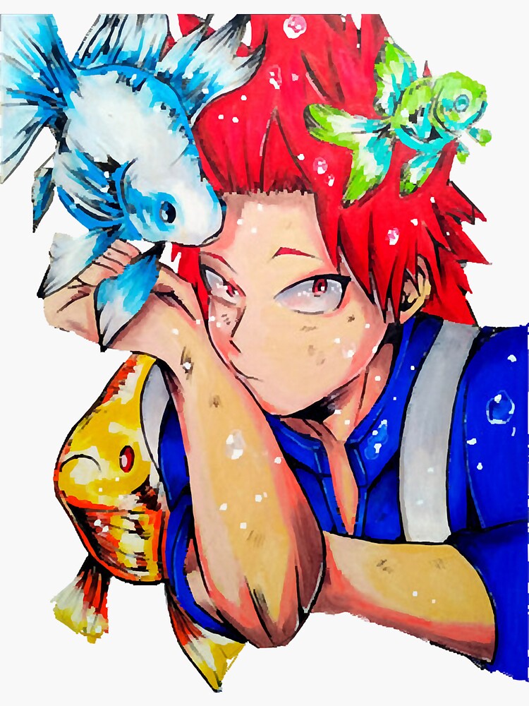 Kirishima My Hero Academia Sticker For Sale By Koctober Redbubble