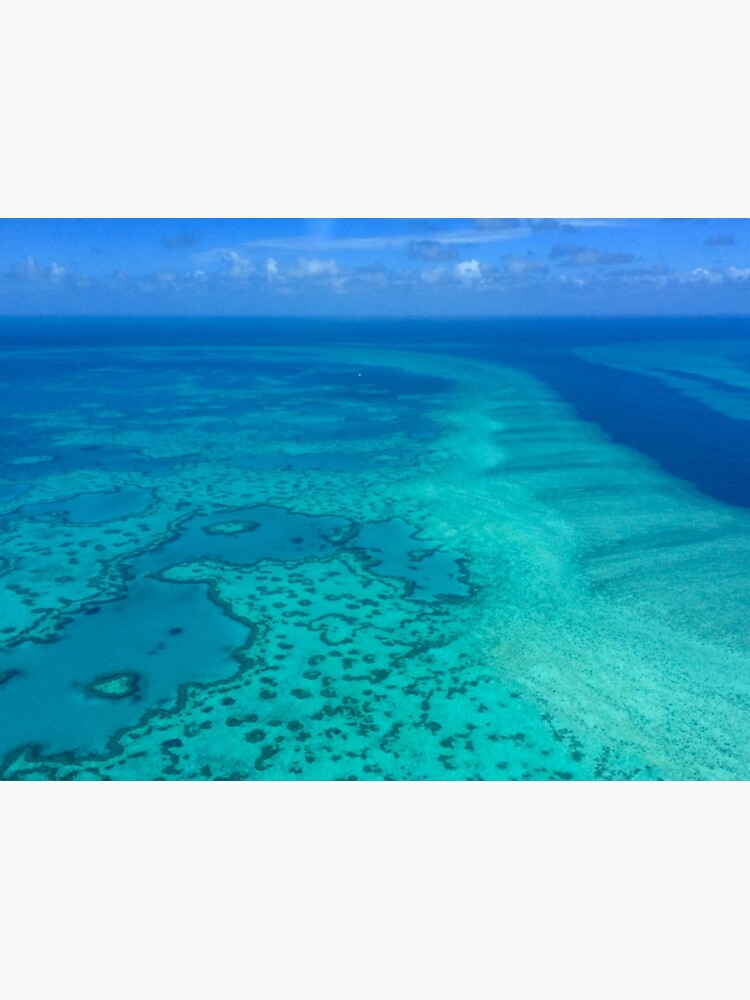 Heart Reef Great Barrier Reef Australia Art Print For Sale By