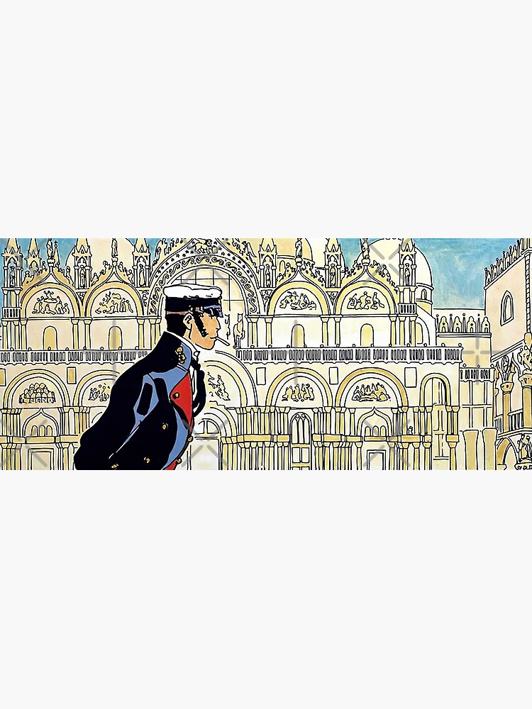 Corto Maltese In Venice Canvas Print For Sale By MonkeyBusiness4