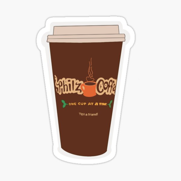 Philz Coffee Sticker For Sale By Miafreund Redbubble