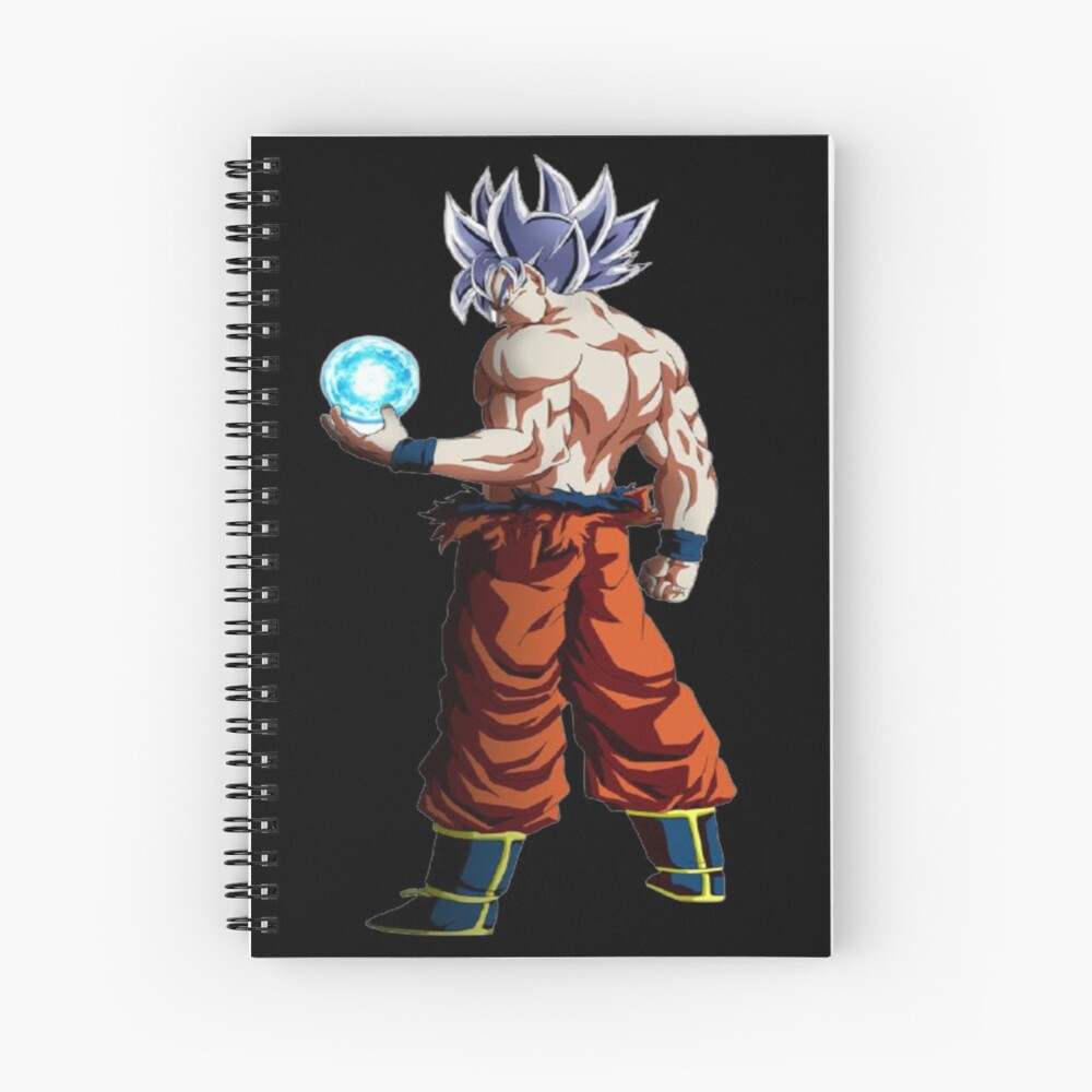 Cuaderno De Espiral Goku Ultra Instinto De Ahmedtaki Redbubble