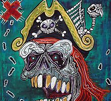 Pirate Treasure Map by Laura Barbosa