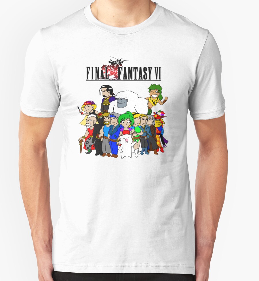 "Final Fantasy 6 Characters" T-Shirts & Hoodies by KewlZidane | Redbubble