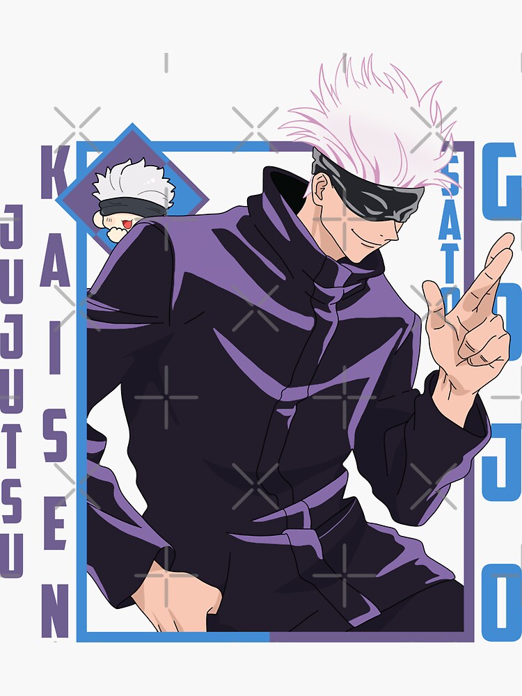 Jujutsu Kaisen Satoru Gojo Sticker For Sale By Animania AnimeS