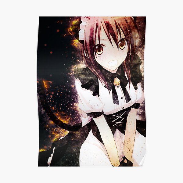 Ayuzawa Misaki Maid Sama Poster For Sale By Spacefoxart Redbubble