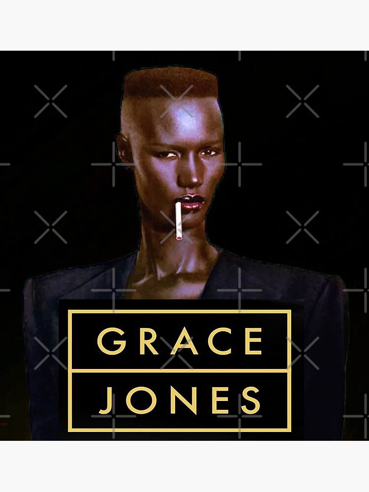 Grace Jones Poster By Atomtan Redbubble