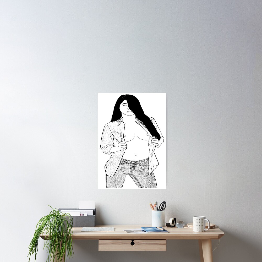 Erotic Woman Nude Woman With Big Boobs Naked Female Body Minimalist