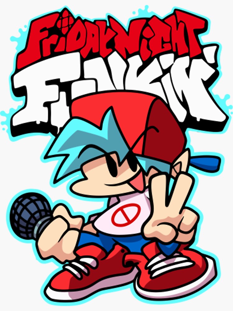 Friday Night Funkin Sticker By Therealjeff Redbubble Reverasite