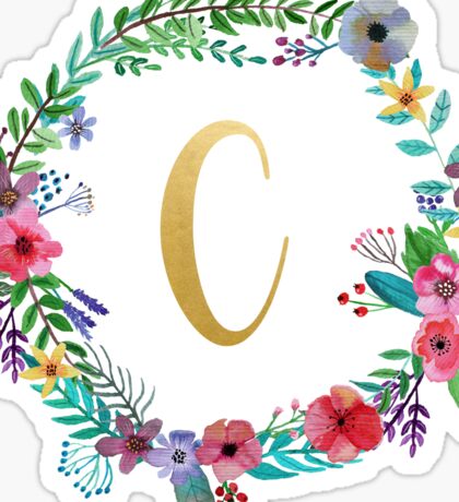 Letter C Stickers Redbubble