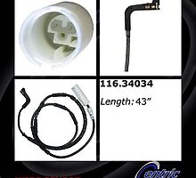 Brake pad electronic wear sensor centric 116.34034 by tapsprasad