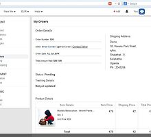 Order details in Fantacy -http://www.fancyclone.net by hitasoft