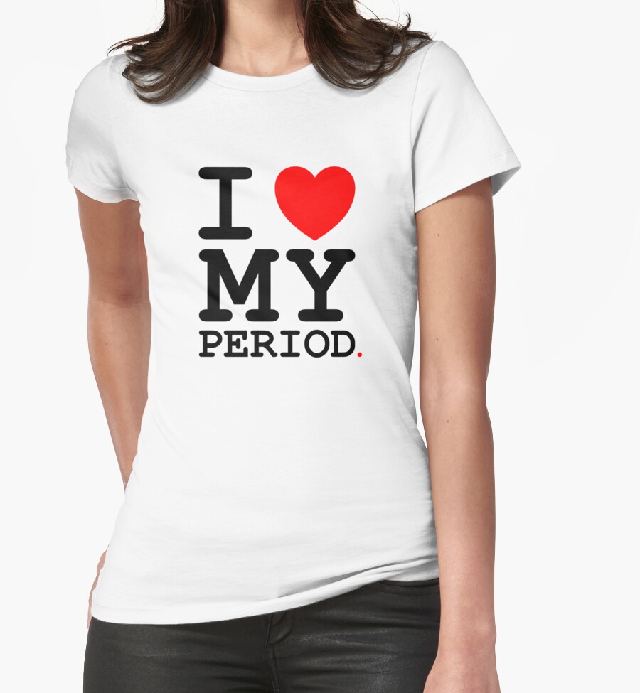 period tee shirt