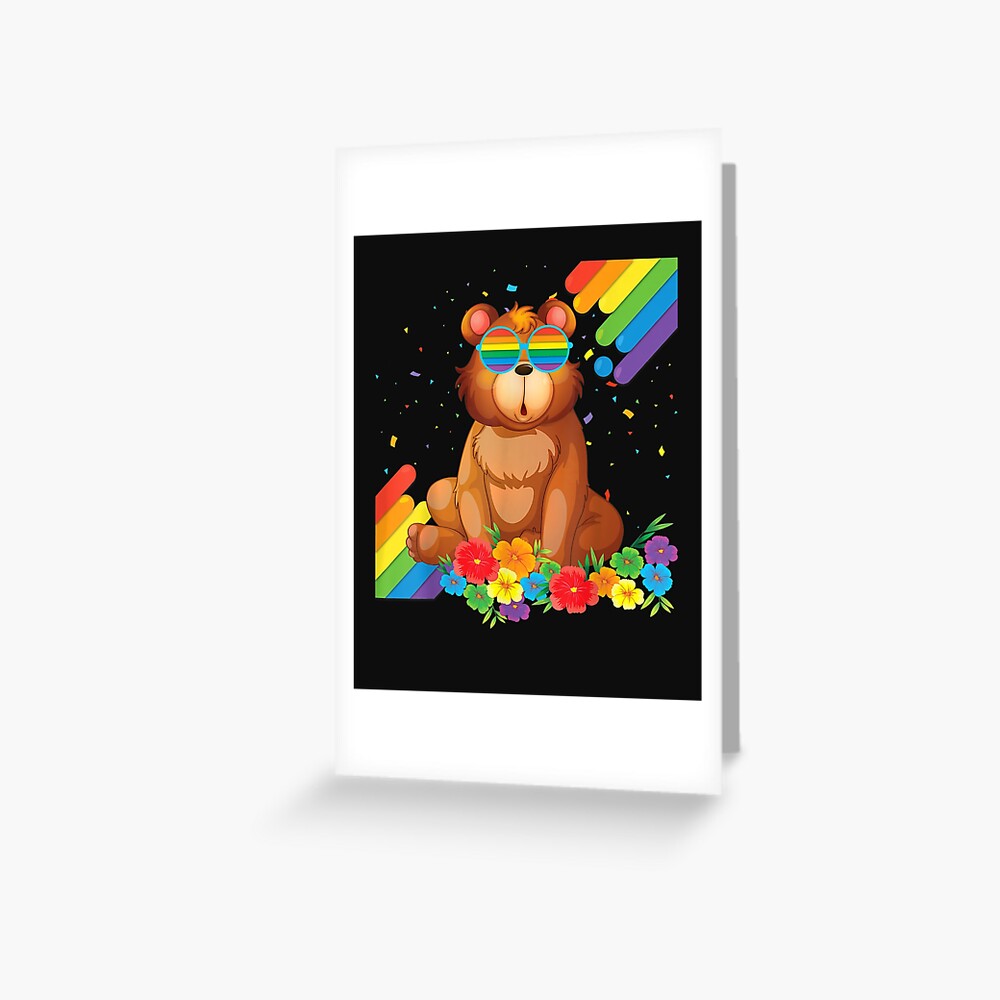 Stolzer LGBT Lovely Gay Bear Pride Flag Rainbow LGBTQIA Pride