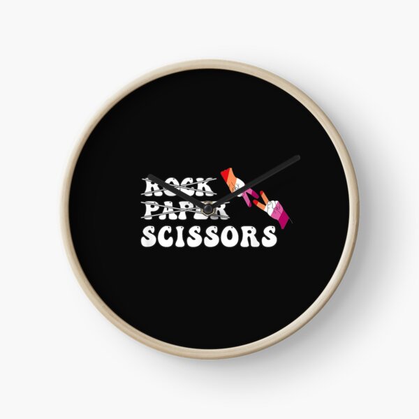 Rock Paper Scissors LGBTQ Awareness For Lesbian Women LGBTQIA