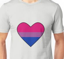 bisexual heart shirt