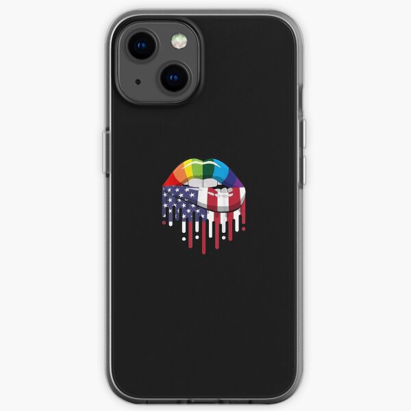 Lgbt Flag Lip Transgender Lesbian Gay Bisexual Usa Flag Lgbtqia