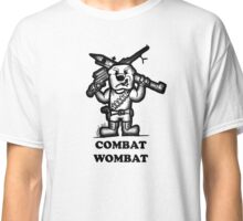 combat wombat t shirt