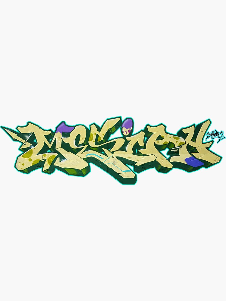 Mesiah By Esone Urban Graffiti Street Style Sticker For Sale By