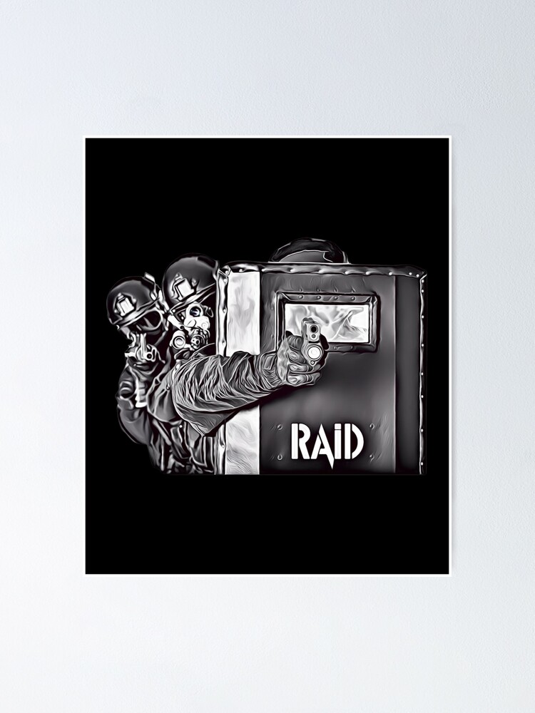 RAID French Police Special Unit Poster For Sale By Turbineur Redbubble